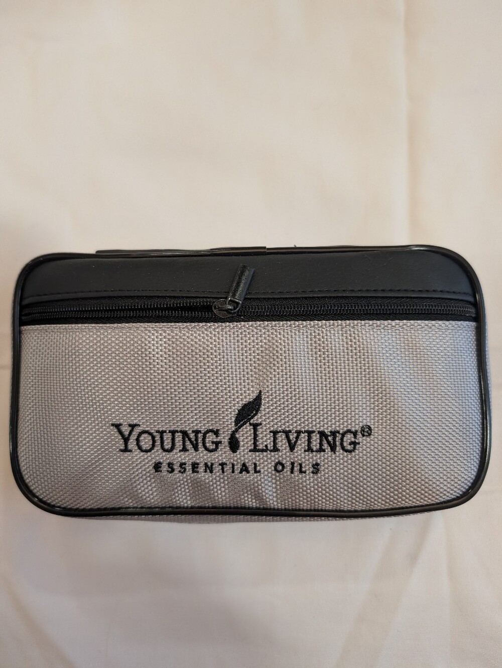 Young Living Essential Oils Travel Pill Box Organizer Case Black Grey NEW